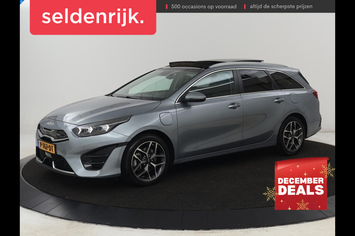Kia Ceed 1.6 GDI PHEV ExecutiveLine | Panoramadak | Stoelventilatie | Trekhaak | Camera | Carplay | Adaptive cruise | Achterbankverwarming | Keyless | Navigatie | Full LED | Plug In