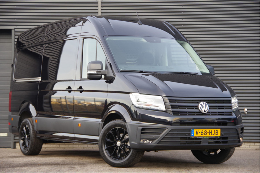 Volkswagen Crafter 35 2.0 TDI L3H3 177PK AUT. 2X SCHUIFDEUR, LED, TREKHAAK, STOELVERWARMING, CAMERA, NAVI, CRUISE, AIRCO, PARKEERSENSOREN, NIEUW!