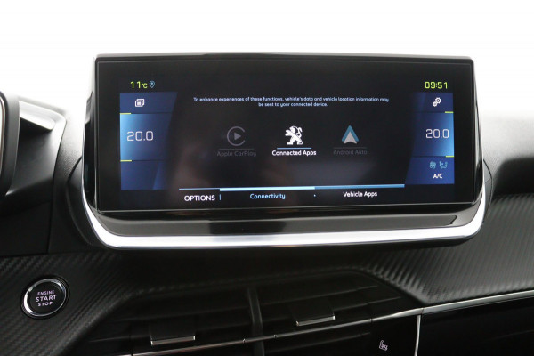 Peugeot e-208 EV Allure 50 kWh*3FASE*CRUISE*ECC*CARPLAY*CAM*