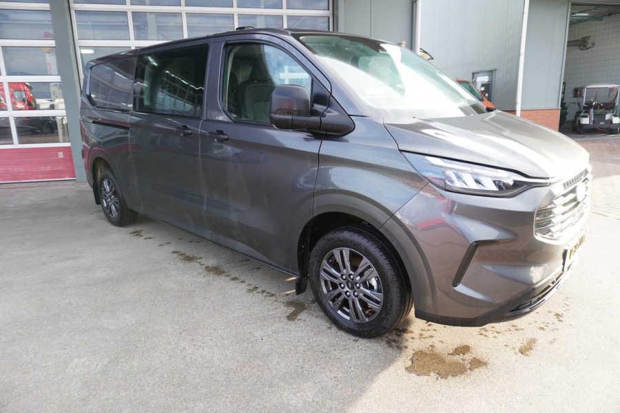 Ford Transit Custom 320L 2.0 TDCI 150PK L2H1 Trend Dubbelcabine Schuifdeur L/R Nr. V135 | Airco | Cruise | Navi | Camera