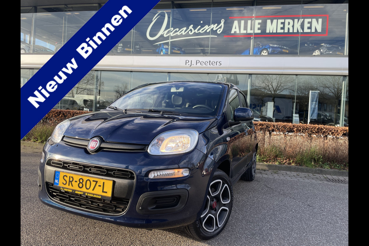 Fiat Panda 0.9 TwinAir Turbo 80 PK Airco - Parkeersensoren achter -  5 zitplaatsen - Radio/Cd speler - Elektrische ramen voor - Centrale vergrendeling - Start/stop systeem