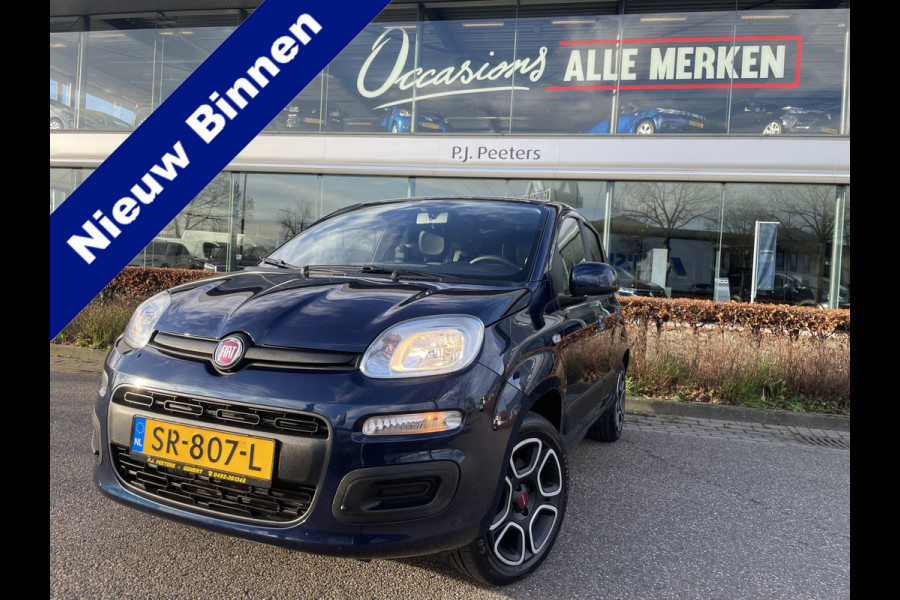 Fiat Panda 0.9 TwinAir Turbo 80 PK Airco - Parkeersensoren achter -  5 zitplaatsen - Radio/Cd speler - Elektrische ramen voor - Centrale vergrendeling - Start/stop systeem