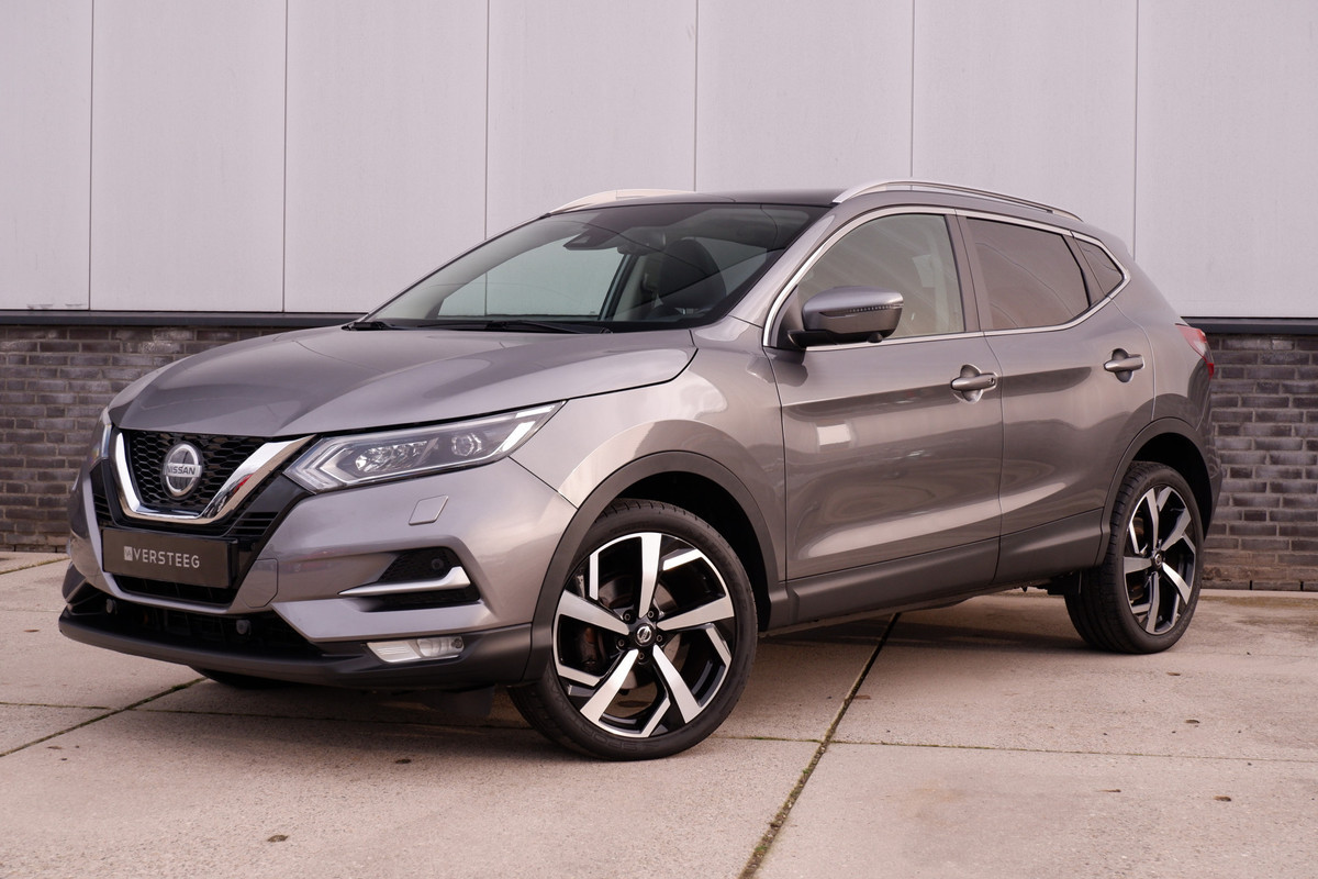 Nissan QASHQAI 1.3 DIG-T Tekna | Pano-Dak | Trekhaak | Carplay | Bose | Navi | Camera | Climate