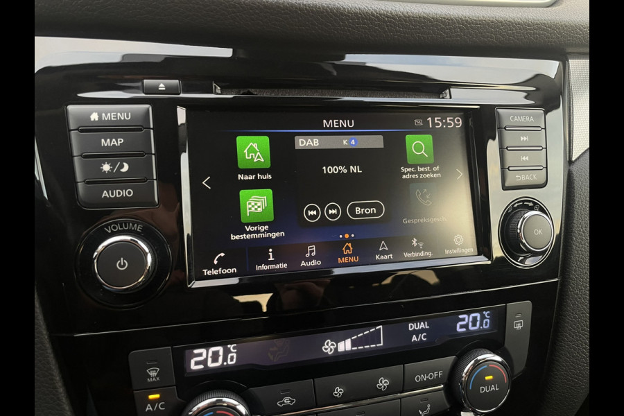 Nissan QASHQAI 1.3 DIG-T Tekna | Pano-Dak | Trekhaak | Carplay | Bose | Navi | Camera | Climate