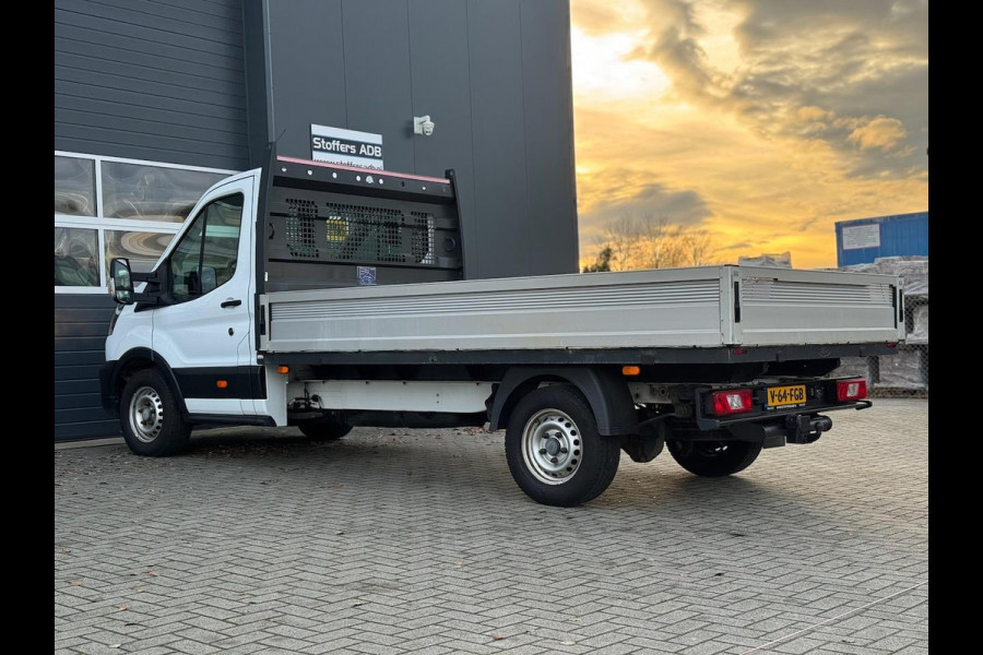 Ford Transit 350 2.0 TDCI 131pk L3 AWD 4x4 Pick-up | Trekhaak 2800KG | 3.66m laadbak | Airco | Cruise | Bluetooth | 1179KG laden