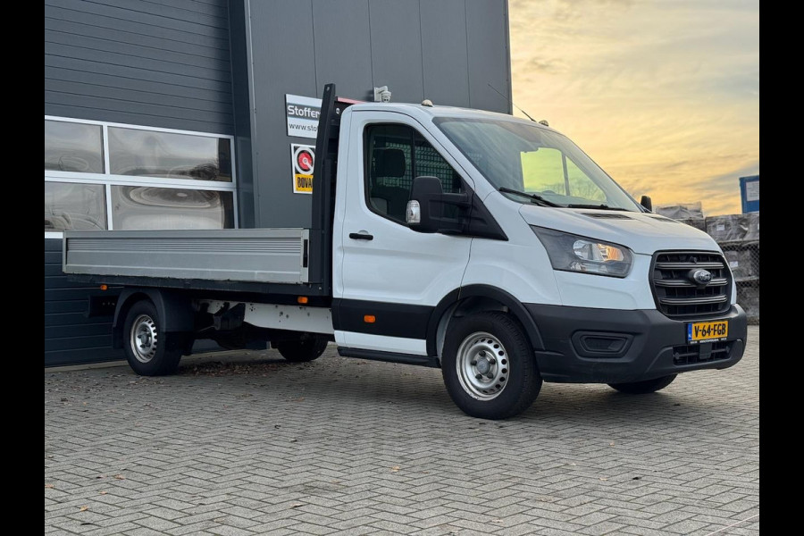 Ford Transit 350 2.0 TDCI 131pk L3 AWD 4x4 Pick-up | Trekhaak 2800KG | 3.66m laadbak | Airco | Cruise | Bluetooth | 1179KG laden