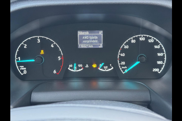 Ford Transit 350 2.0 TDCI 131pk L3 AWD 4x4 Pick-up | Trekhaak 2800KG | 3.66m laadbak | Airco | Cruise | Bluetooth | 1179KG laden