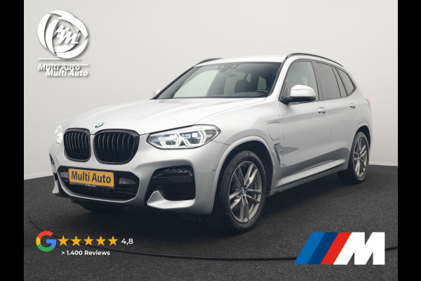 BMW X3 xDrive30e M Sport Plug In Hybrid 293pk Dealer O.H. PHEV | Trekhaak Af Fabriek | Head Up | Sportstoelen Verwarmd | Apple Carplay | Keyless | Blis | Sfeerverlichting | Virtual | Navigatie | DAB |