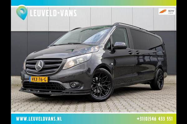 Mercedes-Benz Vito 119CDI AUTOMAAT DUBBELE CABINE 2X SCHUIFDEUR LANG LEDER PDC CRUISE CLIMATE CONTROL STOELVERWARMING