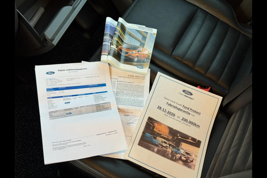 Ford Transit Custom 2.0 TDCI 130pk L1H1 DC Trail | Trekhaak | Navi | Leder | Camera | Winterpack | CarPlay | DAB | 16 inch | 6pers