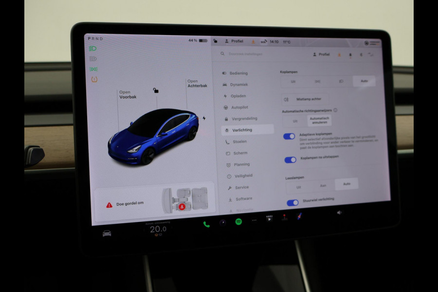 Tesla Model 3 60 kWh RWD *BTW* + LEDER | AUTOPILOT | PANORAMA | 3 CAMERA'S | PRIVACY GLASS