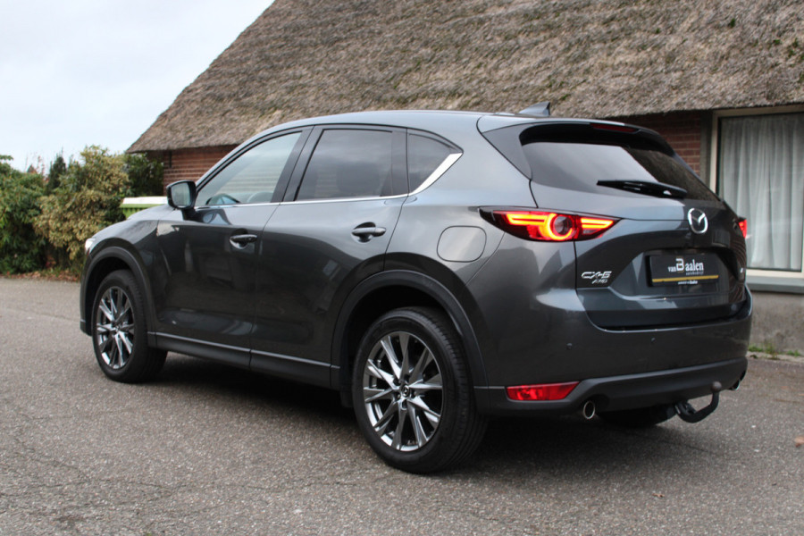 Mazda CX-5 2.5 4WD SkyActiv-G 194 Signature LEER NAVI LED HUD TREKHAAK 139000KM!!!