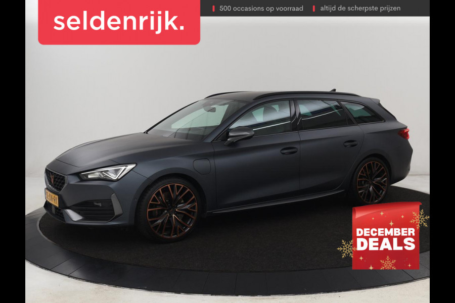 CUPRA Leon 1.4 eHybrid VZ | 245pk | Leder | Stoelverwarming | Camera | Carplay | Memory | Sfeerverlichting | Navigatie | Adaptive cruise | Keyless | Sportstoelen | Full LED | 19'' | PHEV | Plug In