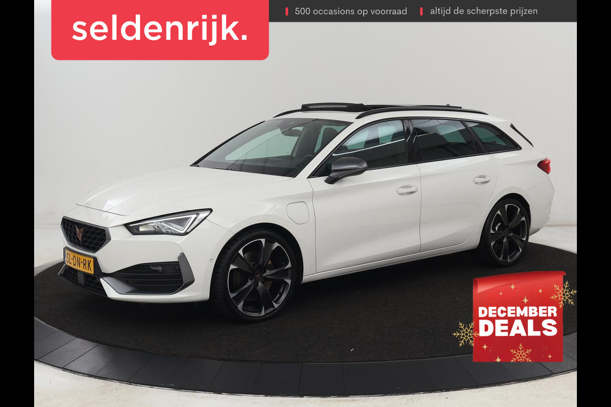 CUPRA Leon 1.4 eHybrid VZ | 245pk | Panoramadak | Stoelverwarming | Camera | Carplay | Adaptive cruise | Keyless | Navigatie | 19'' | Sportstoelen | Full LED | PHEV | Plug In