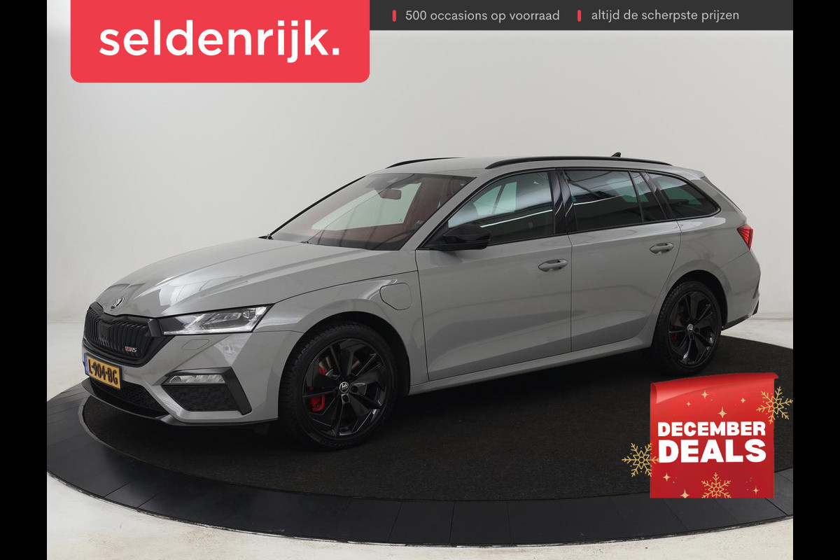 Škoda Octavia 1.4 TSI RS iV PHEV Business | Stoelverwarming | Adaptive cruise | Matrix LED | Side Assist | Camera | Carplay | Navigatie | Sfeerverlichting | Virtual Cockpit | Sportstoelen | Plug In