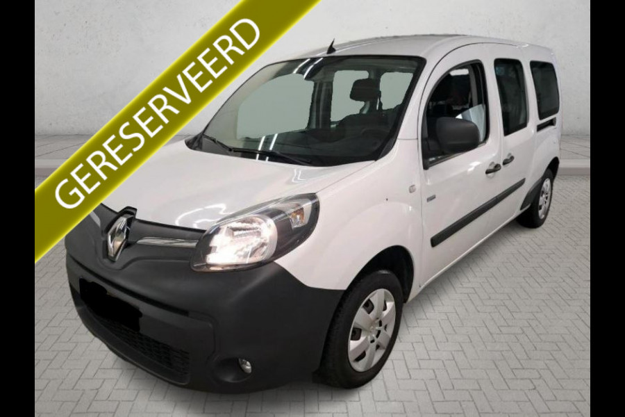 Renault Kangoo Z.E. 100% EV. 44KW / 33KWh./ 5Pers./ Maxi-L2 / 2x Schuifdeur / Navigatie / Pdc+Camera / Apk 10-2026