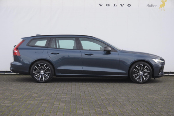 Volvo V60 T6 350PK Automaat AWD Plus Dark / Adaptive cruise control / Elektrische stoelen / Harman Kardon audio / Trekhaak / Pilot assist / BLIS / Stoel en stuur verwarming / Elektrische achterklep / Parkeersensoren met 360 camera / Google infotainment
