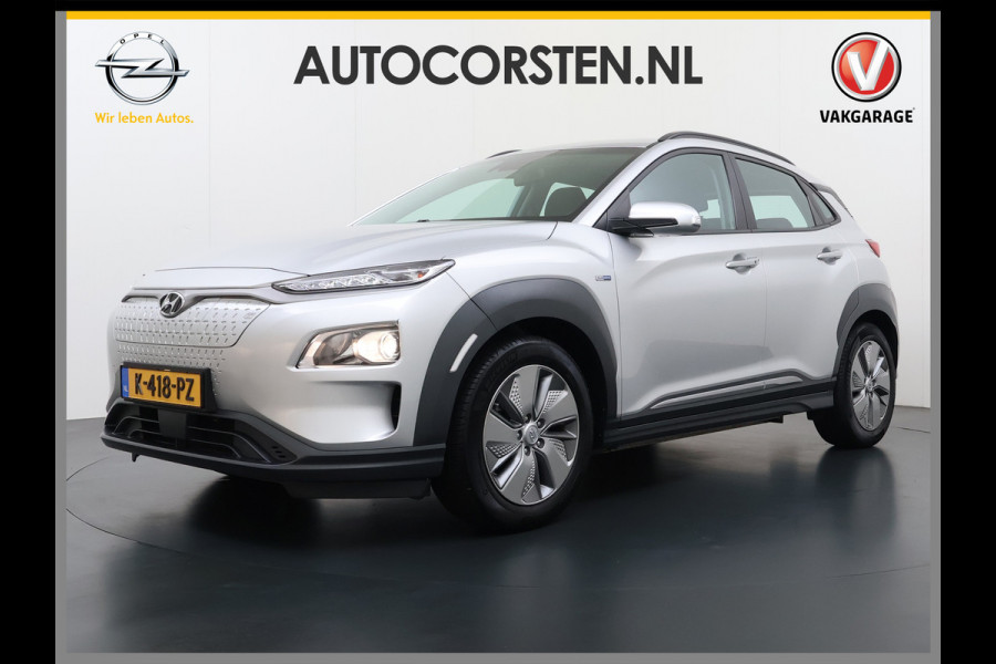 Hyundai Kona EV 64kWh Warmtepomp Adap.Cruise Navi Ecc Camera Pdc Trekhaak Krell®-Audio Apple Carplay Android Auto Comfort SOH 100% Lane Assist DAB Led Lmv 17" Regen-Lichtsensor Keyless 1e Eigenaar Origineel Nederlandse Auto
