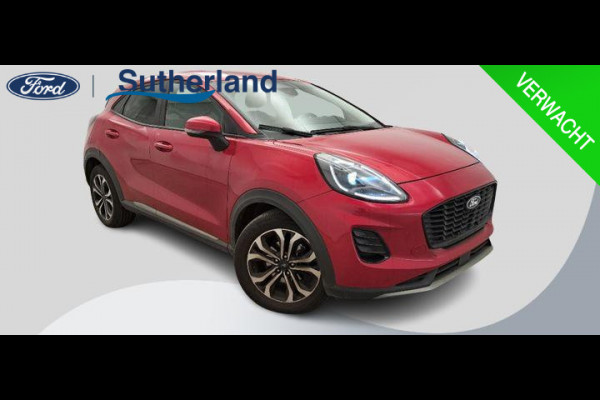 Ford Puma 1.0 EcoBoost Hybrid Titanium 125pk | SYNC 4 Navigatie | Winterpack | Reserve Wiel | Achteruitrijcamera