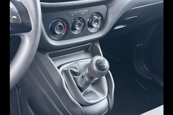 Fiat Doblò Cargo Trekking 1.6JTD 105PK L2H1 3-Peroons Airco Navi* Apple Carplay Android Auto Bluetooth S Trekking Euro 6 Betonplex Vloer Wandbetimmering Schuifdeur Origineel Nederlandse Auto 984kg laadvermogen! 1300kg trekvermogen!
