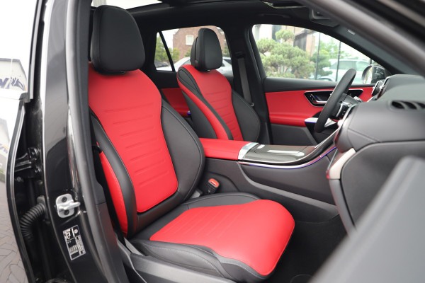 Mercedes-Benz GLC 300e AMG 4-Matic | 313PK | Achterasbesturing | Luchtvering | Head-up | Pano | Keyles-go | Sfeerverlichting | Distronic | Burmest