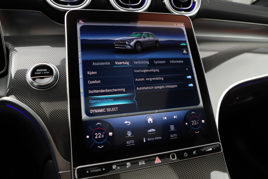 Mercedes-Benz GLC 300e AMG 4-Matic | 313PK | Achterasbesturing | Luchtvering | Head-up | Pano | Keyles-go | Sfeerverlichting | Distronic | Burmest