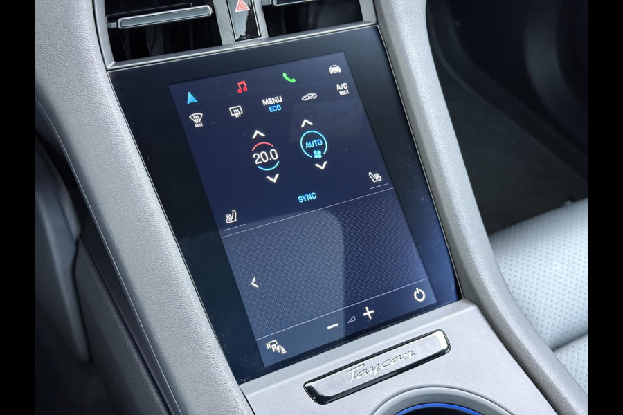 Porsche Taycan Performance 84 kWh SOH 100% | ADAPT. CRUISE | DODE HOEK HERKENNING | SPORTCHRONO | HEAD UP | WARMTEPOMP | DIRECT LEVERBAAR NET PORSCHE ONDERHOUD GEHAD |