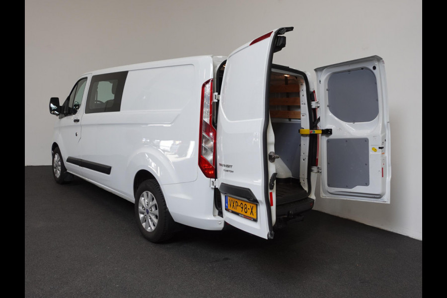 Ford Transit Custom 300 2.0 TDCI L2H1 Trend Dubbele Cabine Automaat Airco Navi Cruise Trekhaak