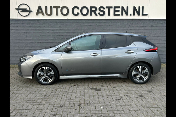 Nissan Leaf N-Connecta 40kWh Navi Ecc 360°Camera Adap.Cruise Pdc Keyless Blindspot Apple Carplay Android Auto Stoel+Stuurverwarming DAB Bluetooth Lmv Privacyglas Zeer compleet!