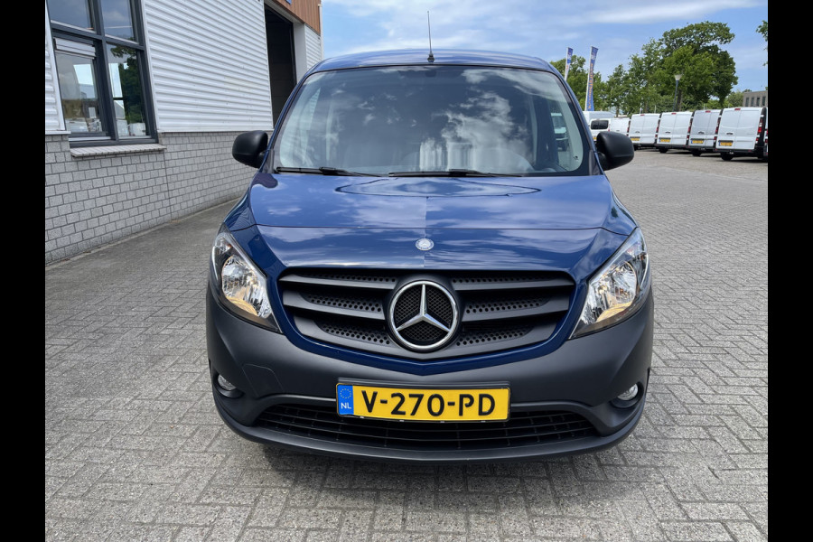 Mercedes-Benz Citan 108 CDI BlueEFFICIENCY / rijklaar € 10.950 ex btw / lease vanaf € 256 / airco / tomtom navigatie / schuifdeur / ingerichte laadruimte / euro 6 !