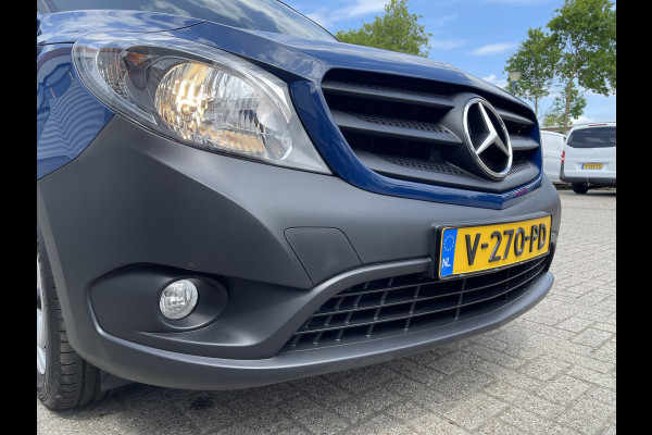 Mercedes-Benz Citan 108 CDI BlueEFFICIENCY / rijklaar € 10.950 ex btw / lease vanaf € 256 / airco / tomtom navigatie / schuifdeur / ingerichte laadruimte / euro 6 !