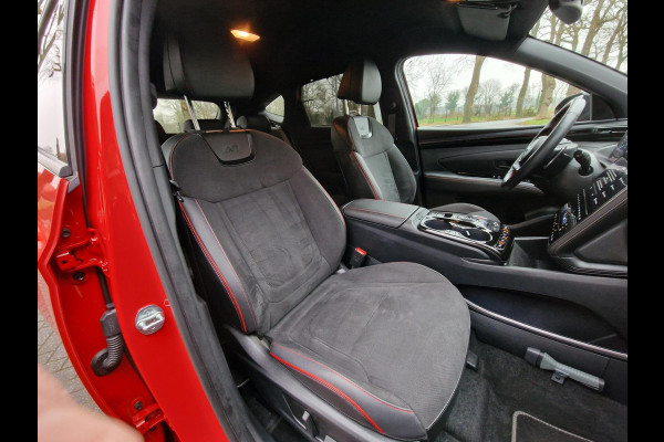 Hyundai Tucson 1.6 T-GDI PHEV N Line 4WD 265PK|Automaat|Trekhaak|Stoel Verwarming +Koeling|360'Camera|eerste eigenaar|