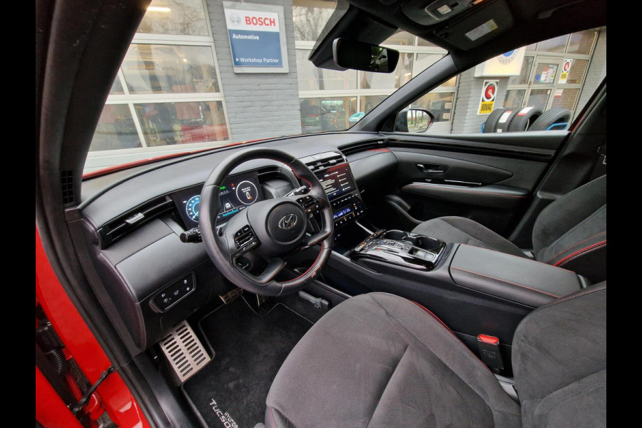 Hyundai Tucson 1.6 T-GDI PHEV N Line 4WD 265PK|Automaat|Trekhaak|Stoel Verwarming +Koeling|360'Camera|eerste eigenaar|