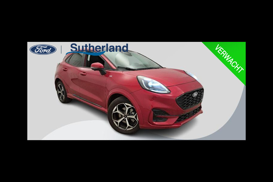Ford Puma 1.0 EcoBoost Hybrid ST-Line X 155pk | Panorama Dak | Driver Assistance Pack | Winterpack | Trekhaak afneembaar | All Weather banden | Reservewiel