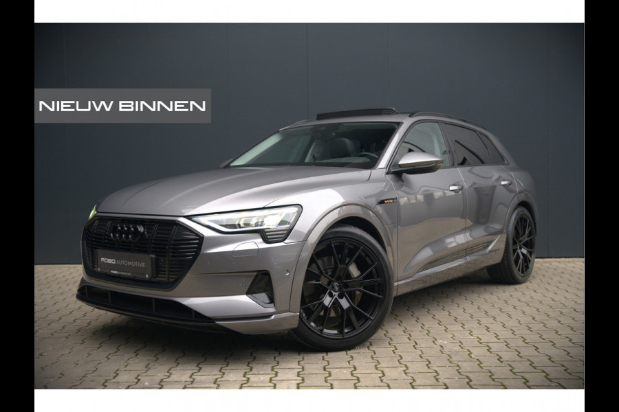 Audi e-tron e-tron 50 quattro Launch edition plus 71 kWh | Black Edition | Panoramadak | Memory Seats | Luchtvering | Adaptive Cruise Control | Keyless | Matrix LED | Leder | Stoelverwarming | NAP |