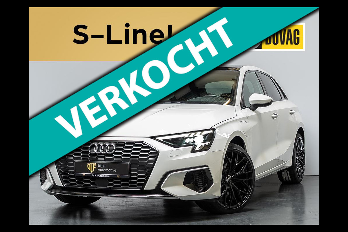Audi A3 Sportback 40 TFSI e Advanced edition | S-Line | 19 Inch | Pano