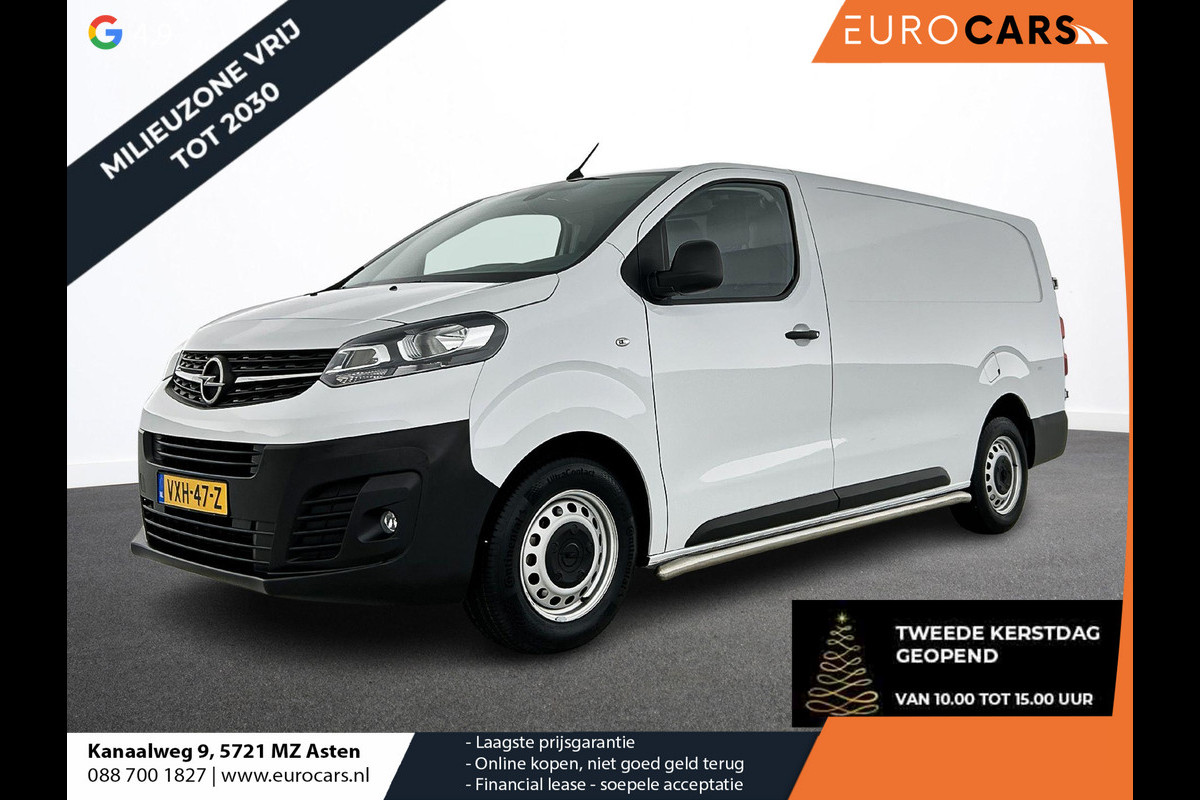 Opel Vivaro 2.0 BlueHDi 145PK L3 Automaat Airco Navigatie Trekhaak Sidebars 3-Zits
