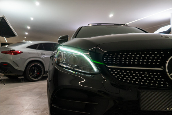 Mercedes-Benz C-Klasse 300 e Premium AMG 313PK | NL AUTO+NAP+1E EIG | Pano | Carplay | Sfeer | 360 | 12 MND Garantie