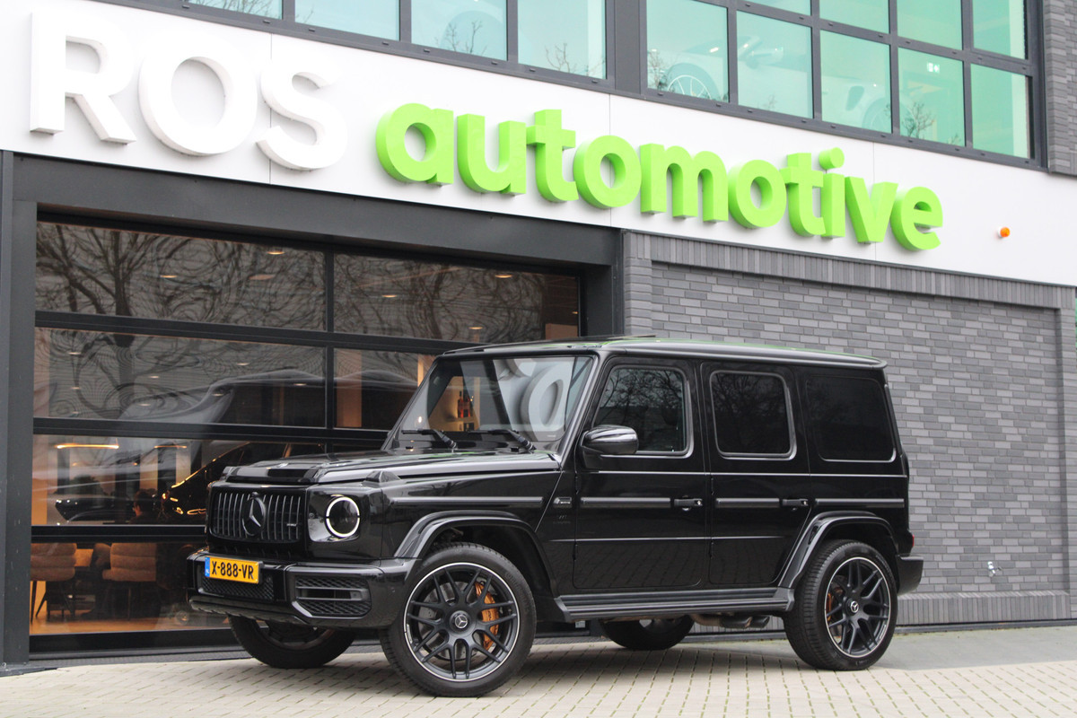 Mercedes-Benz G-Klasse 63 | NAP! | NP €302K | PANO | MASSAGE | STOELKOELING | BURMESTER | ACC | CARBON INT. |
