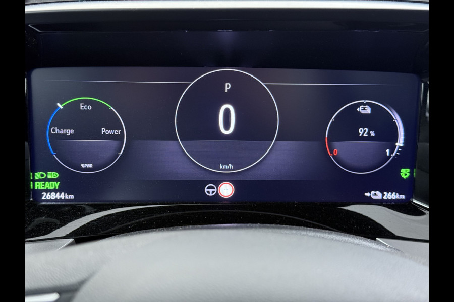 Opel Mokka-e Ultimate 50kWh Leer-Stoel+Massage Adap.Cruise Warmtepomp LED-Matrix Navi Ecc 360°CameraTwo-Tone Lak Apple Carplay Android Auto SOH 91% Keyless Stuur-Stoelverwarming Lmv 18" Lane Assist DAB+ Regen-Lichtsensor Zeer compleet! € 42.000 nieuw! Slechts 1498kg licht!!!