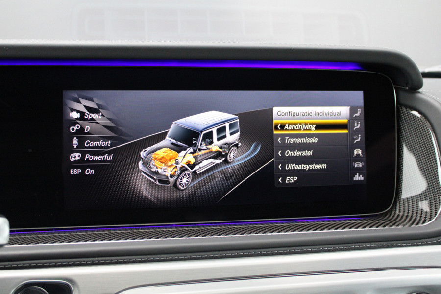 Mercedes-Benz G-Klasse 63 | NAP! | NP €302K | PANO | MASSAGE | STOELKOELING | BURMESTER | ACC | CARBON INT. |