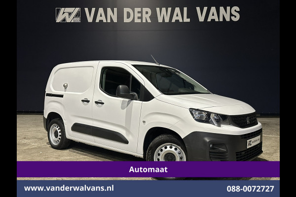 Peugeot Partner 1.5 BlueHDI 131pk Automaat L1H1 Euro6 Airco | 3-Zits | Navigatie | Apple Carplay Android Auto, Parkeersensoren