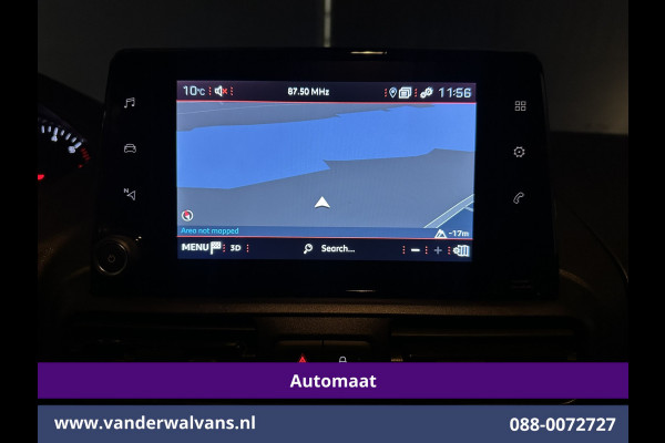 Peugeot Partner 1.5 BlueHDI 131pk Automaat L1H1 Euro6 Airco | 3-Zits | Navigatie | Apple Carplay Android Auto, Parkeersensoren