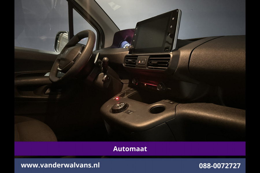 Peugeot Partner 1.5 BlueHDI 131pk Automaat L1H1 Euro6 Airco | 3-Zits | Navigatie | Apple Carplay Android Auto, Parkeersensoren