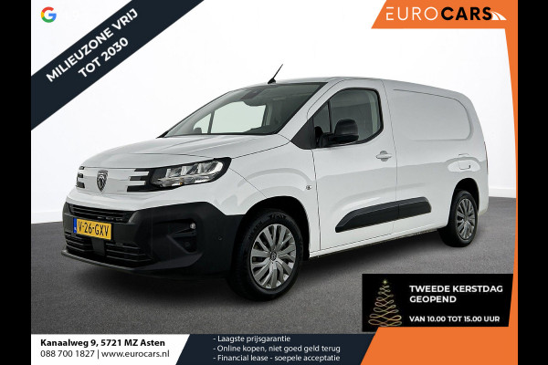 Peugeot Partner 1.5 BlueHDi 100 S&S L2 Navigatie Apple Carplay / Android Auto DAB trekhaak Cruise Control Airco Houten bekleding laadruimte