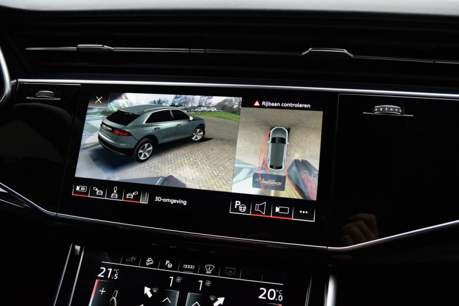 Audi Q8 55 TFSI e Quattro / 2x S-line/ Standkachel/ Luchtvering/ Panoramadak/ Trekhaak/ 280kW (381PK)