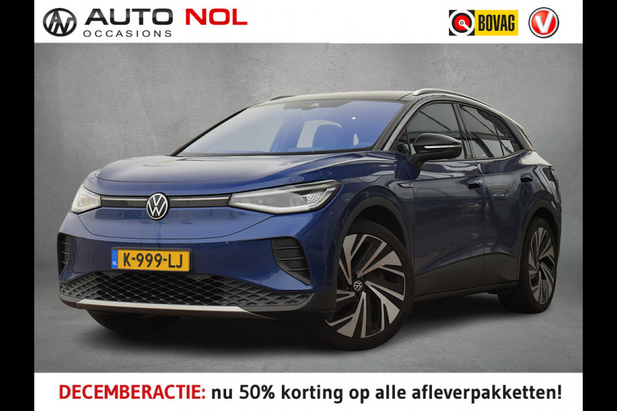 Volkswagen ID.4 Max 77 kWh | Trekhaak | Pano | Stuur- en Stoelverw. | Half Leer