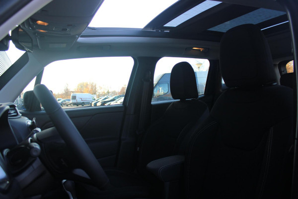 Jeep Renegade 1.5T 130PK e-Hybrid ALTITUDE | DRAADLOZE APPLE CARPLAY/ANDROID AUTO | PANORAMISCH SCHUIF/KANTEL DAK | FULL LED KOPLAMPEN | DODEHOEK DETECTIE | ADAPTIVE CRUISE CONTROL | LICHTMETALEN VELGEN 17" | ACHTERUITRIJ CAMERA | DAB+ RADIO | NAVIGATIE | PARKEERSENSOREN VOOR + ACHTER | AUTOMATISCH INPARKEREN | KEYLESS ENTRY/START | GETINTE RUITEN |