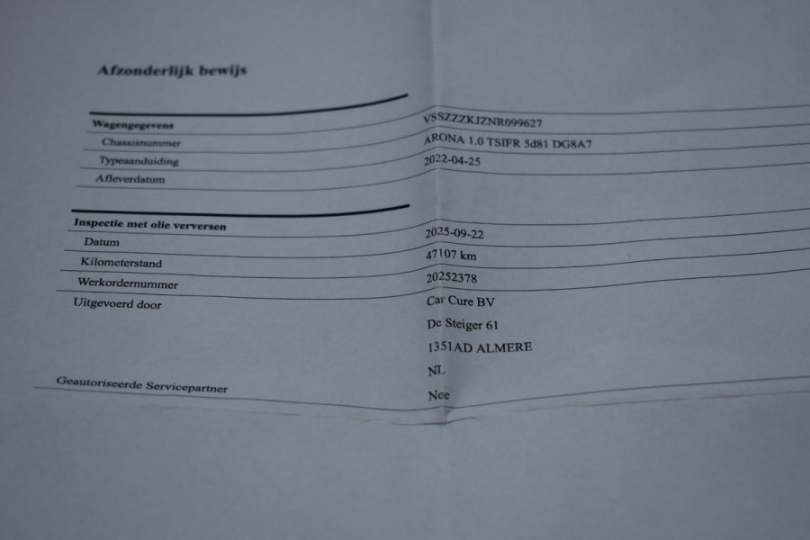 Seat Arona 1.0 TSI FR Virtual Xenon Lane DCC Keyless Camera Stoelvw