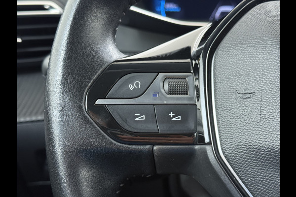 Peugeot e-208 EV 50kWh Navi 360°Camera Apple Carplay Android 1/2 Leer Ecc Cruise Control Allure SOH 90% Lmv 16" Led lane Assist DAB Bluetooth Regen-Lichtsensor Isofix Keyless 1e Eigenaar Origineel Nederlandse Auto